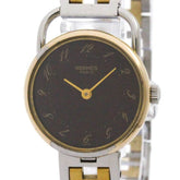 HERMES Arceau Quartz Gold Plated Steel Quartz Ladies Watch Polished — Good