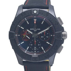 BREITLING Avenger B01 SB01473A1B1X1 SB0147 Chronograph 44 Night Mission Dust Devils Men's Watch Ceramic x Cowhide Leather 40375 — Very Good