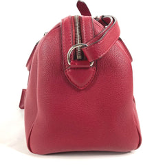 LOUIS VUITTON M94341 Parnassus SC Bag PM Boston Shoulder Handbag Women's Cherry Red MO-240728-1 — Like New