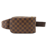 Louis Vuitton Damier Geronimos Body Handbag Waist Pouch Ebene Brown N51994 — Like New