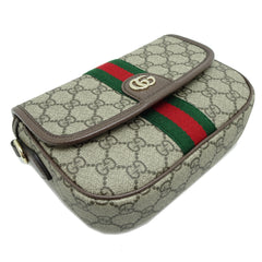 Gucci Ophidia Small Top Handle Bag, Women's Shoulder 836843, GG Supreme, Beige — Like New