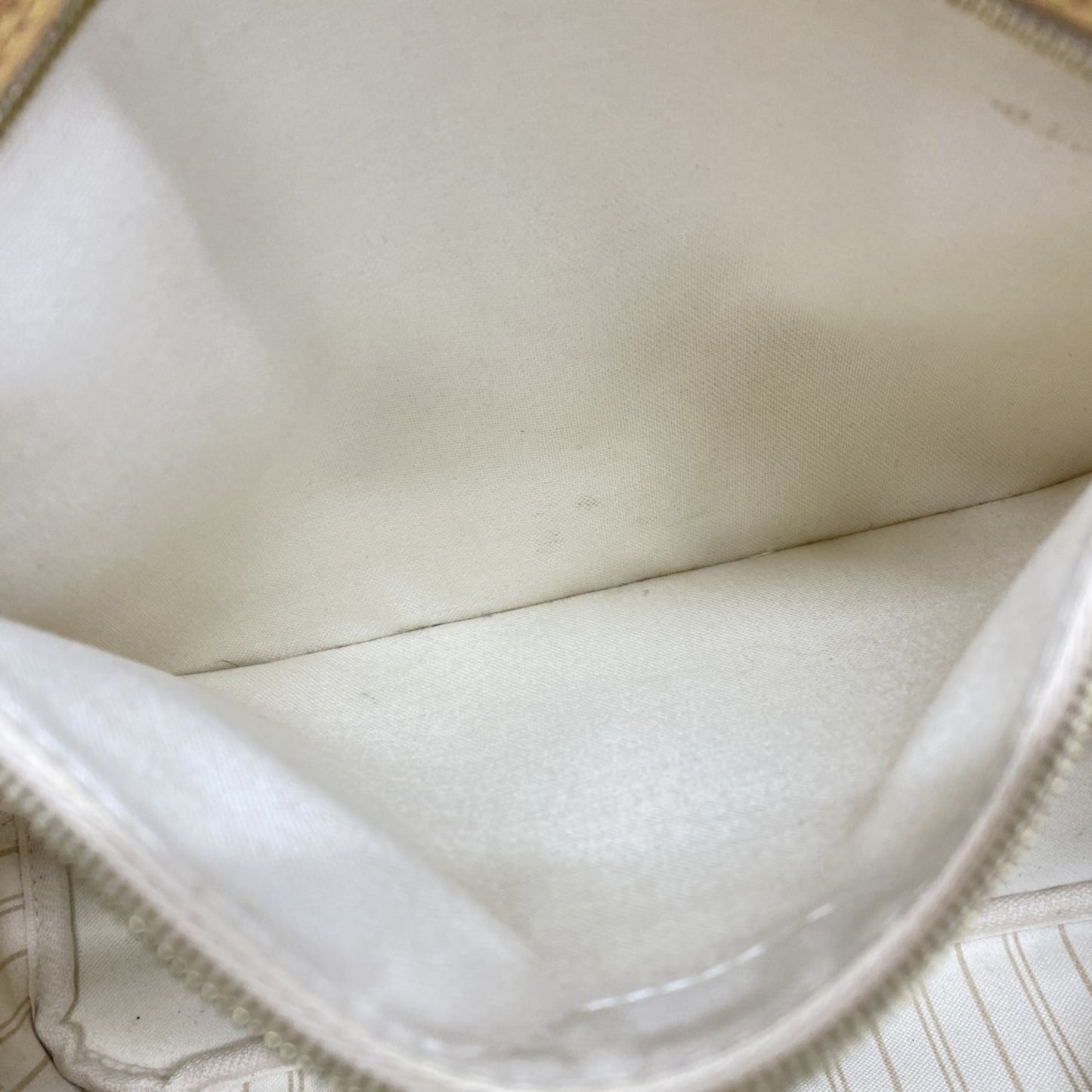 Louis Vuitton Damier Azur Neverfull MM Tote Bag N41361 White Women's