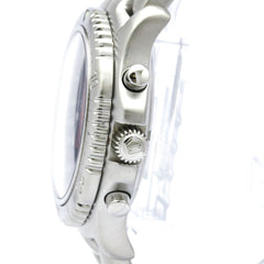 TAG HEUER Link Chronograph Steel Quartz Mens Watch CT1110 Polished — Very Good