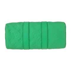 LOUIS VUITTON Louis Vuitton Handbag Keepall Bandouliere 25 M20929 MINTY GREEN Green Taurillon Monogram Leather Women's Mini Boston Shoulder Bag — Like New