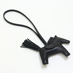 Hermes HERMES Rodeo Charm PM Black Anjou Milo K Stamp (Made in 2025) Bag Unused — New - Store Return