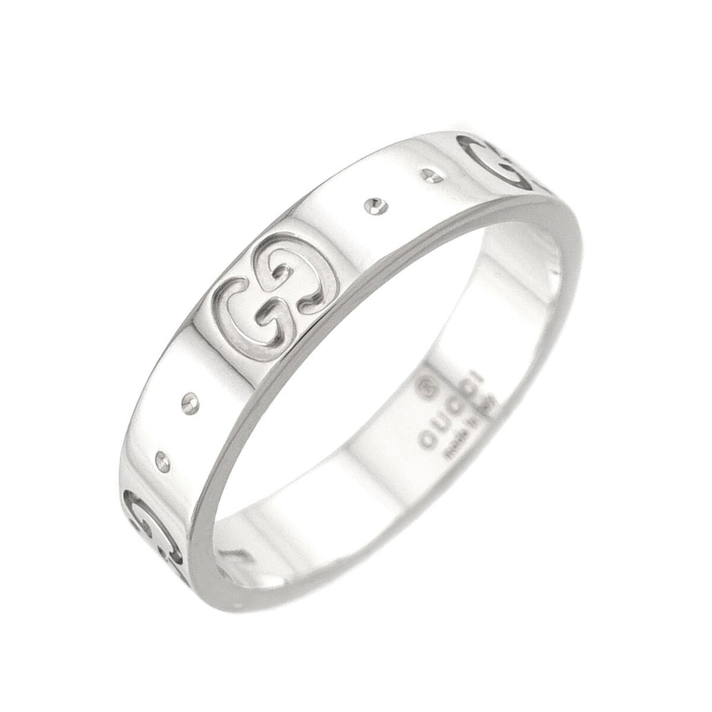 Gucci Icon #10 Ring, 18K WG (White Gold 750) — Like New