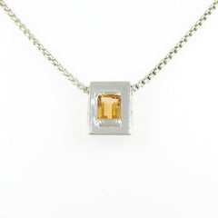 Hermes Citrine Necklace — Like New