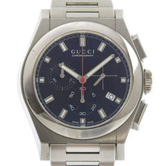 Gucci Pantheon Men's Watch 115.2/YA115235 Stainless Steel Quartz Chronograph with Black Dial — Very Good