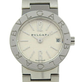 Bvlgari Watch BB23SS Stainless Steel Quartz Analog Display White Dial Women's — Good