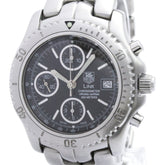 TAG HEUER Link Chronograph Steel Automatic Mens Watch CT5111 Polished — Very Good