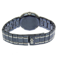 CORUM Corum Admiral's Cup Watch 39.610.30 V-50 Stainless Steel x Gun Blue Navy Quartz Analog Display Women's Dial — Good