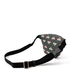 Gucci Bee GG Supreme Body Bag 675181 GUCCI Waist Black Handbag — Like New