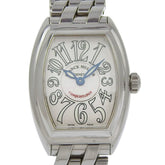 Franck Muller Conquistador Watch 8005L Stainless Steel Quartz Analog Display Silver Dial Women's — Good