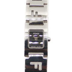 FENDI 3150L Square Quartz Watch with Black Dial for Women — Good