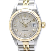 ROLEX Datejust 10P Diamond 79173G Women's Watch 40550 — Very Good