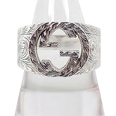 GUCCI Ag925 Arabesque G Ring, Size 23 — Like New
