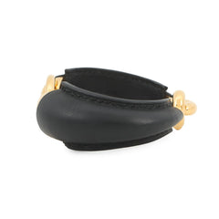 Hermes Bracelet Epure Eskettle Black Swift W Stamp Bangle HERMES BRACELET — Like New