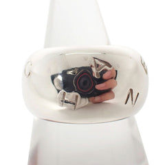 CHANEL 925 Wide Ring, Size 13.5 — Like New