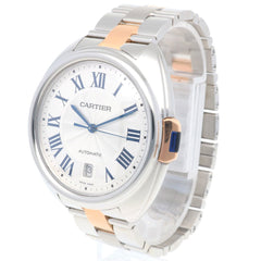 Cartier Clé de Watch Stainless Steel 3850 Automatic Men's CARTIER Overhauled — Very Good