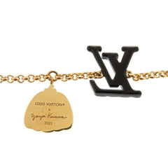 Louis Vuitton x Yayoi Kusama Bracelet LV Iconic Infinity Dot M0969A Metal Black 0496 LOUIS VUITTON — Like New