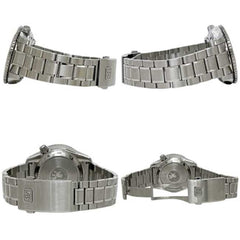 Grand Seiko Sport GMT Watch, Black, White, Silver, Spring Drive, SBGE277 9R66-0BK0, Automatic, Stainless Steel — Very Good
