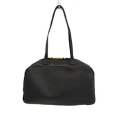Balenciaga Carry Bowling Bag 826425 Women's Leather Handbag,Shoulder Bag Black — Like New