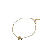 Unused Saint Laurent Opium Monogram Twist Metal Gold Bracelet 1496 SAINT LAURENT — New - Store Return