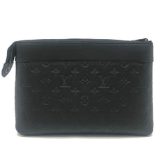 LOUIS VUITTON M82545 Pochette Voyage Souple Bag Clutch Second Men's Black — New