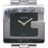 Gucci G-Watch 3600J Stainless Steel Quartz Analog Black Dial Watch (Boys' Size) — Good