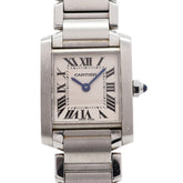 Cartier Tank Française SM W51008Q3 Ivory Dial Women's Watch — Good