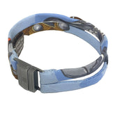 HERMES Petit h bracelet silk H metal fittings light blue Hermes — Like New