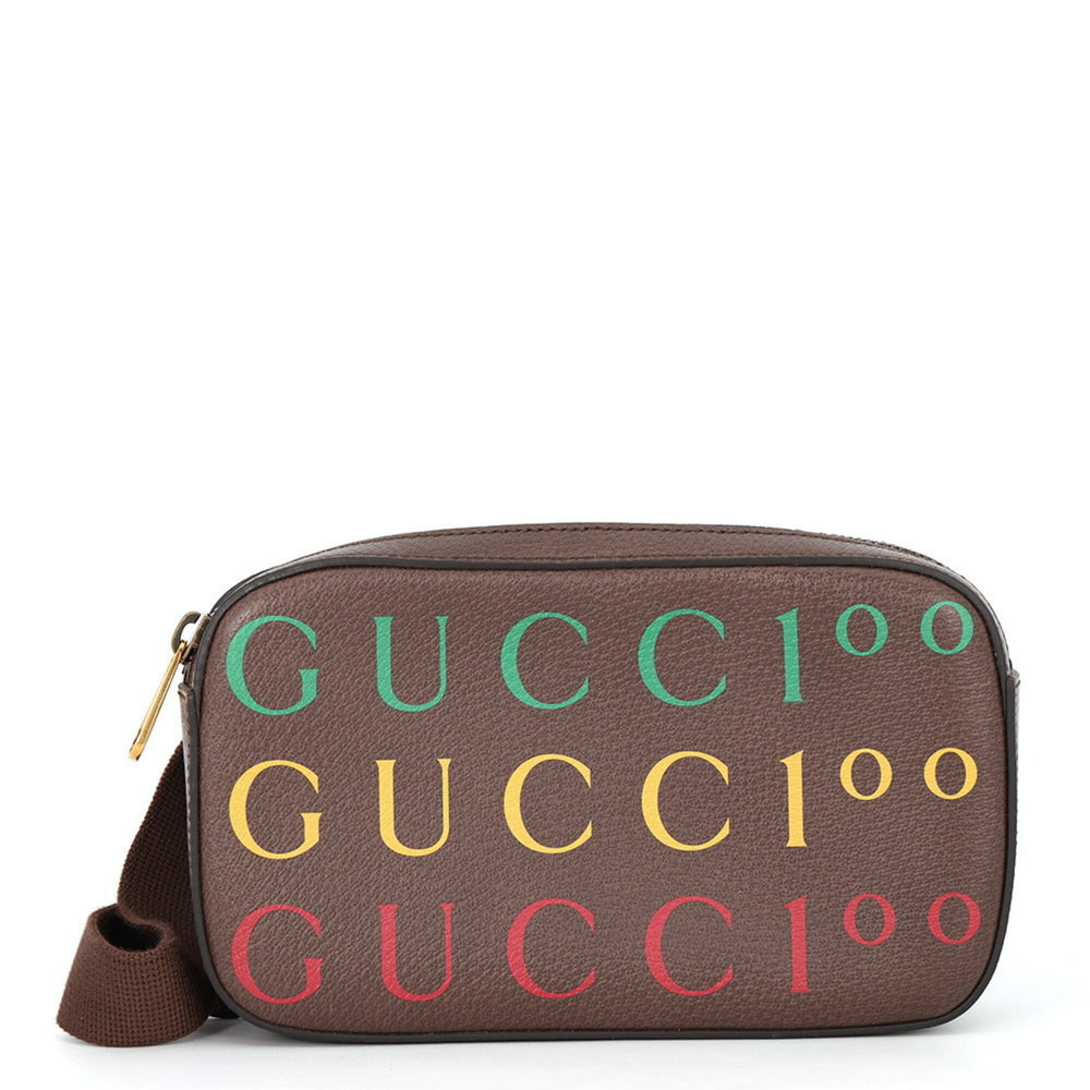Gucci Body Bag 100th Anniversary 602695 GUCCI Belt Waist Pouch Handbag — Like New