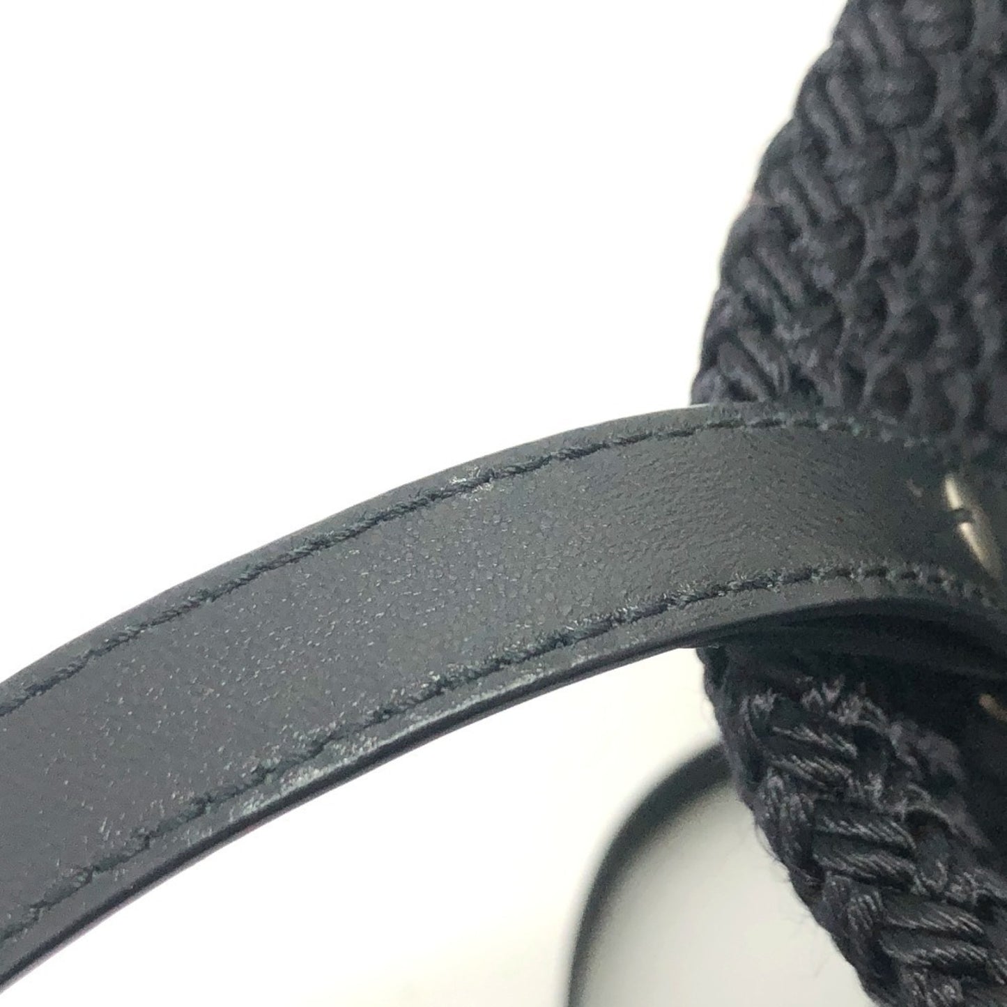 BALENCIAGA 695612 Shoulder Bag, Crossbody Ibiza Small Basket 2WAY Nylon, Lambskin, Women's, Black