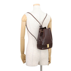 Salvatore Ferragamo Vara Leather Backpack, Handbag — Like New