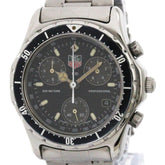 TAG HEUER Professional Chronograph Steel Quartz Mens Watch 570.206 — Good