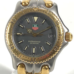 TAG HEUER S95.213K Cell Professional 200 Watch Men's Logo Combination SS Boys Gold — Good