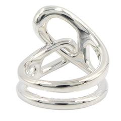 Hermes Chaine d'Ancre Punk Ring - Sterling Silver 925 Women's Ring/Finger Tone — Like New