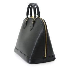Louis Vuitton Alma PM Epi Leather Handbag, Noir (M52142), Gold Hardware — Like New