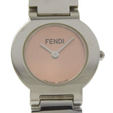 Fendi Olologi Women's Watch, 3050L Stainless Steel, Quartz Movement, Analog Display, Orange Dial — Very Good