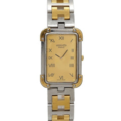 Hermes Croisiere Combination CR1 240 Women's Watch Gold Quartz — Very Good
