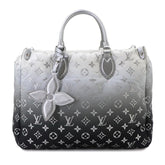 Louis Vuitton Onthego MM LV SKI 2-way Tote Shoulder Handbag Monogram Nylon Frost M11847 RFID — Like New