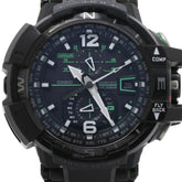 CASIO GSHOCK MASTER OF G AIR GRAVITYMASTER GWA11001A3JF Black Resin Men's Analog Watch — Good