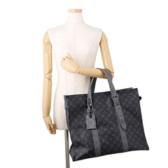 Louis Vuitton Monogram Eclipse Reverse Cabas Zip GM Tote Bag M45379 LOUIS VUITTON Black Handbag — Like New