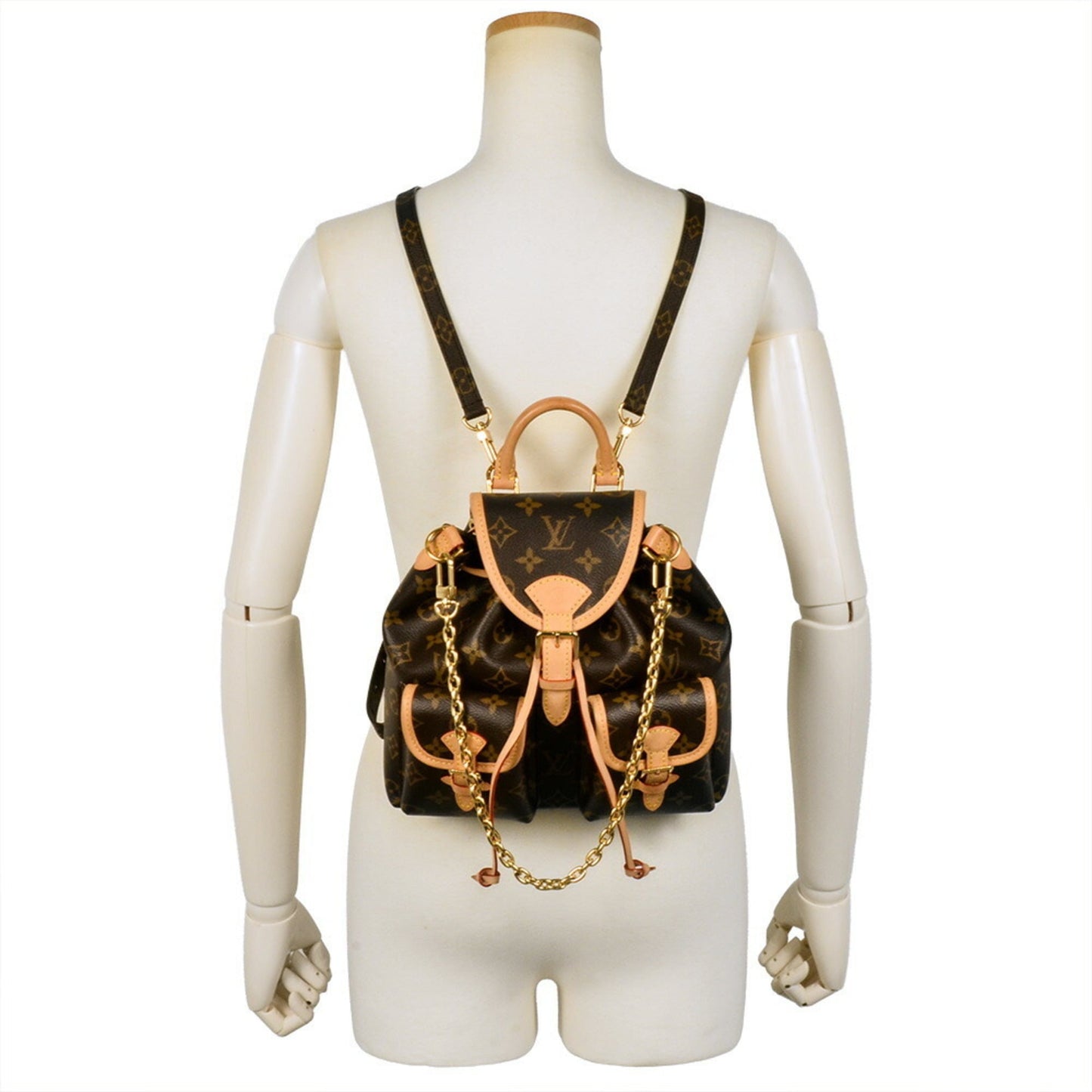 Louis Vuitton Excursion PM Backpack in Monogram Canvas, M46932, Brown