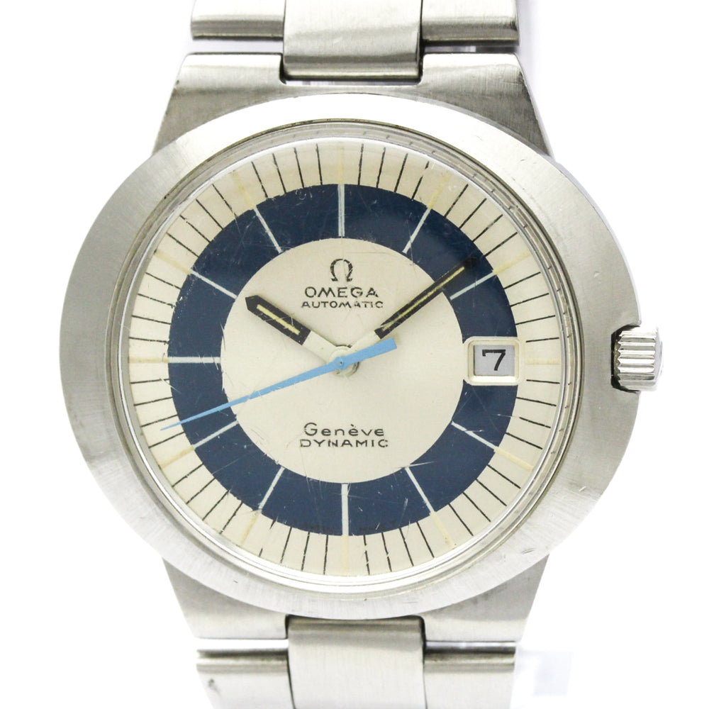 OMEGA Geneve Dynamic Cal 565 teel Automatic Watch 166.039 Vintage — Good