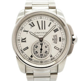 Cartier Calibre W7100015 Silver Dial Men's Watch — Good