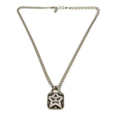 Chanel A23K Coco Mark Metal Stone Star Pendant Necklace 1449CHANEL — Like New