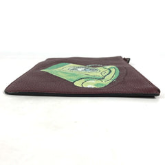 Fendi 7N0078 Pouch pouch Cluch Bag Clutch bag BrownBased — Like New