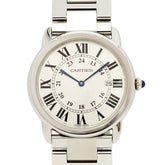 Cartier Ronde Solo LM W6701005 Silver Dial Men's Watch — Good