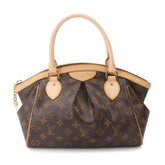 Tivoli PM Louis Vuitton Monogram Handbag Brown M40143 Gold Hardware — Like New
